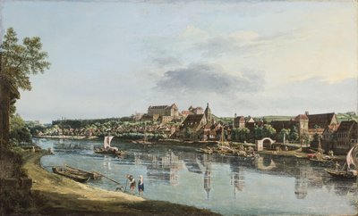 Pirna on the Elba by Bernardo Bellotto